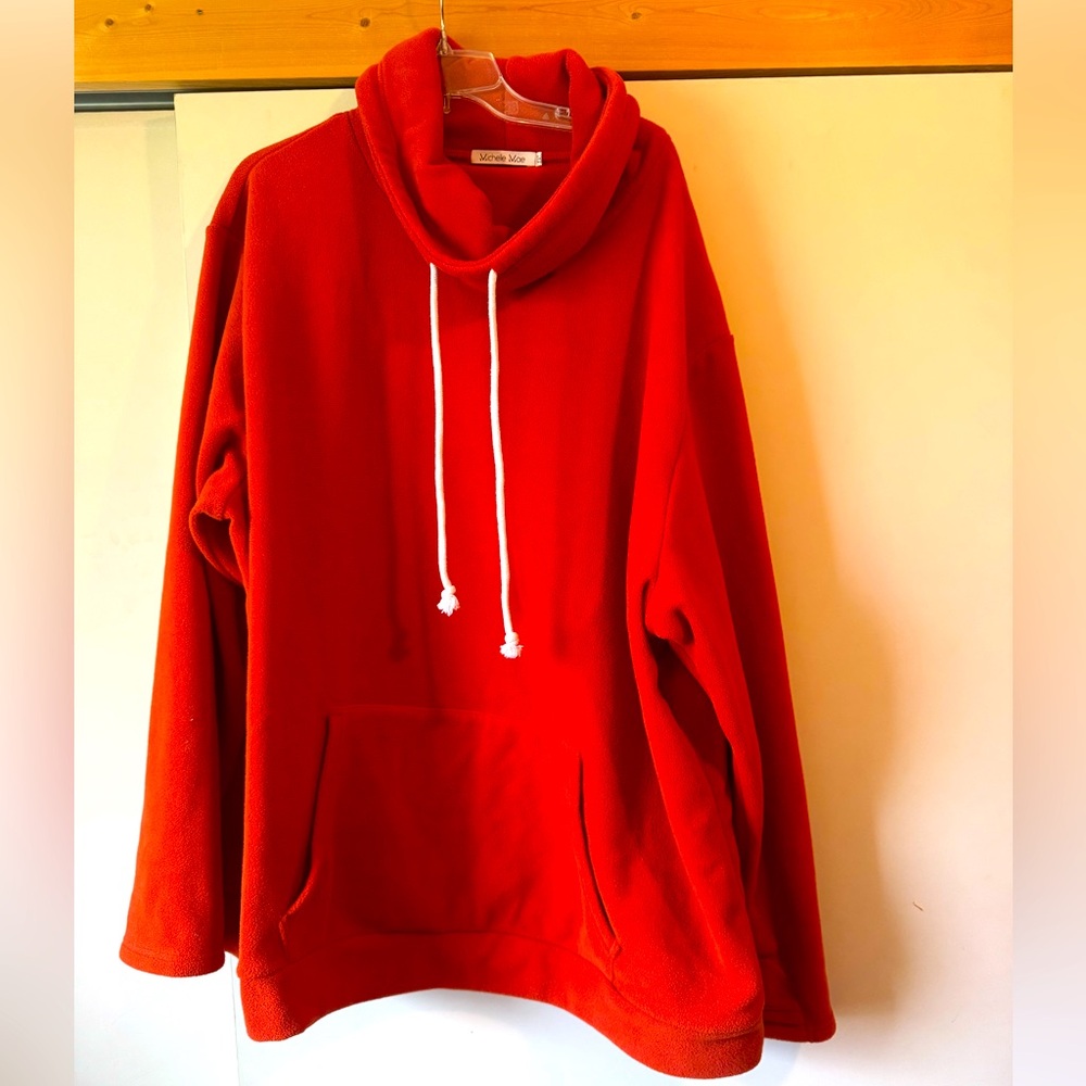 Michele Mae 3xl cowlneck fleece sweatshirt